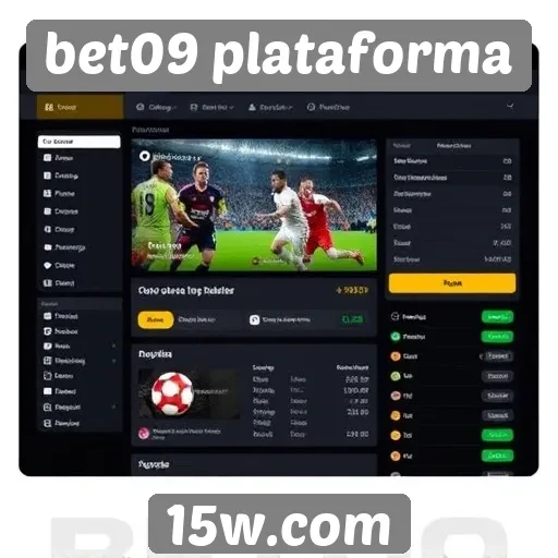 interface do usuário na bet09 plataforma avaliada